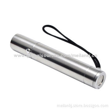 High bright LED flashlight, SOS function, 2,600mAh power bank, smartphone charger